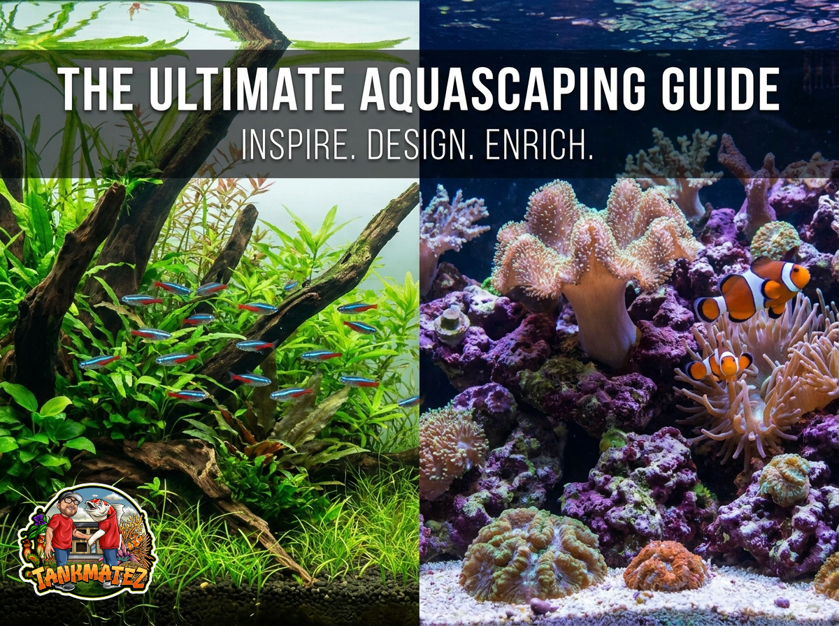 The Ultimate Aquascaping Guide: Inspiring Tank Designs, Layout Principles, Plant & Coral Choices, and Fish Enrichment