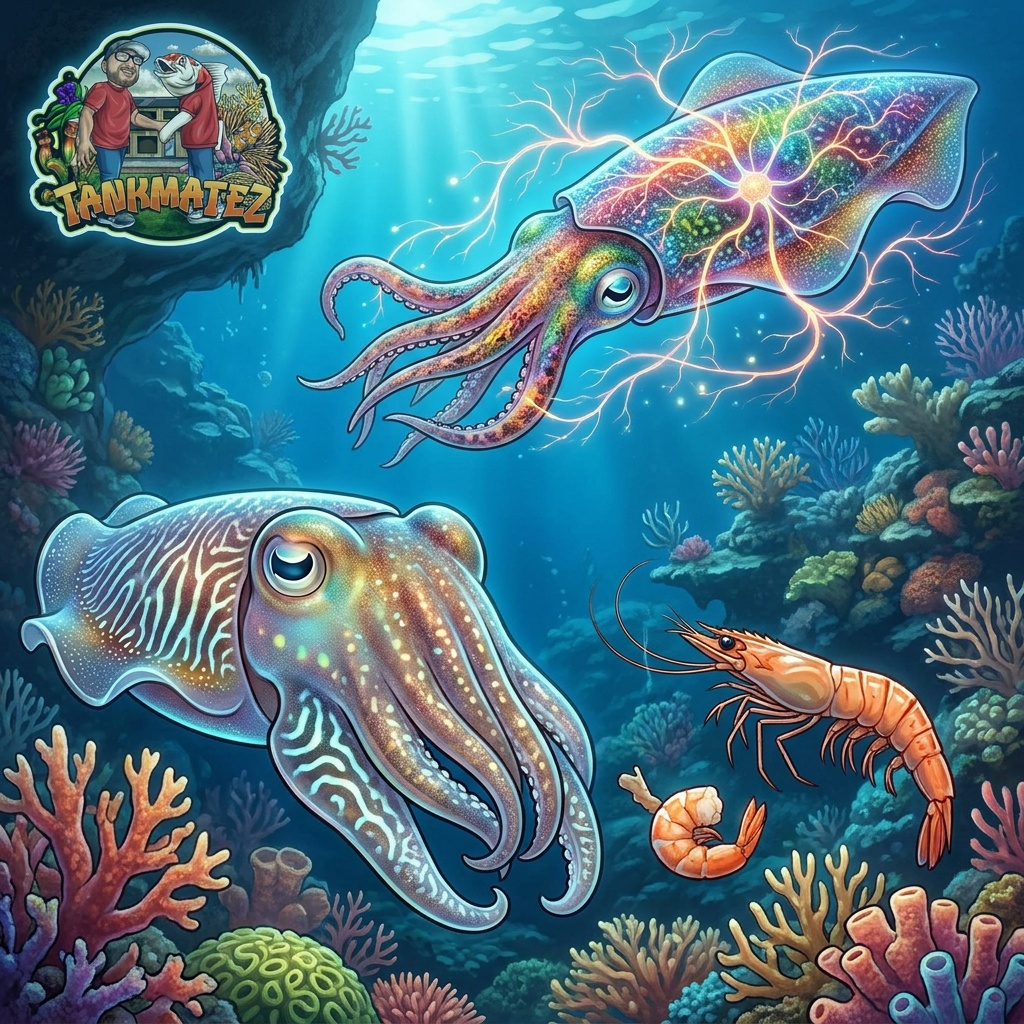 intelligence of squid