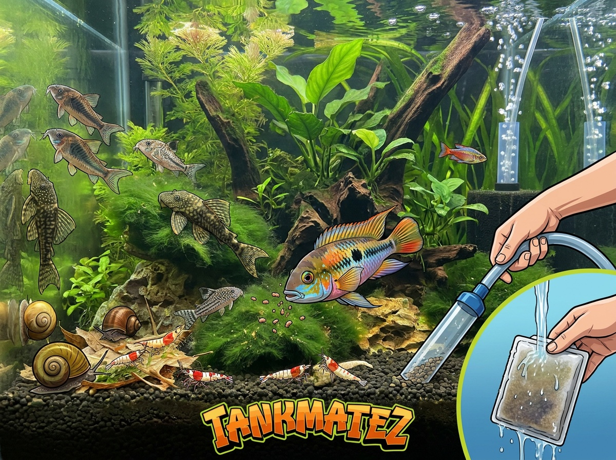 what fish clean the aquarium