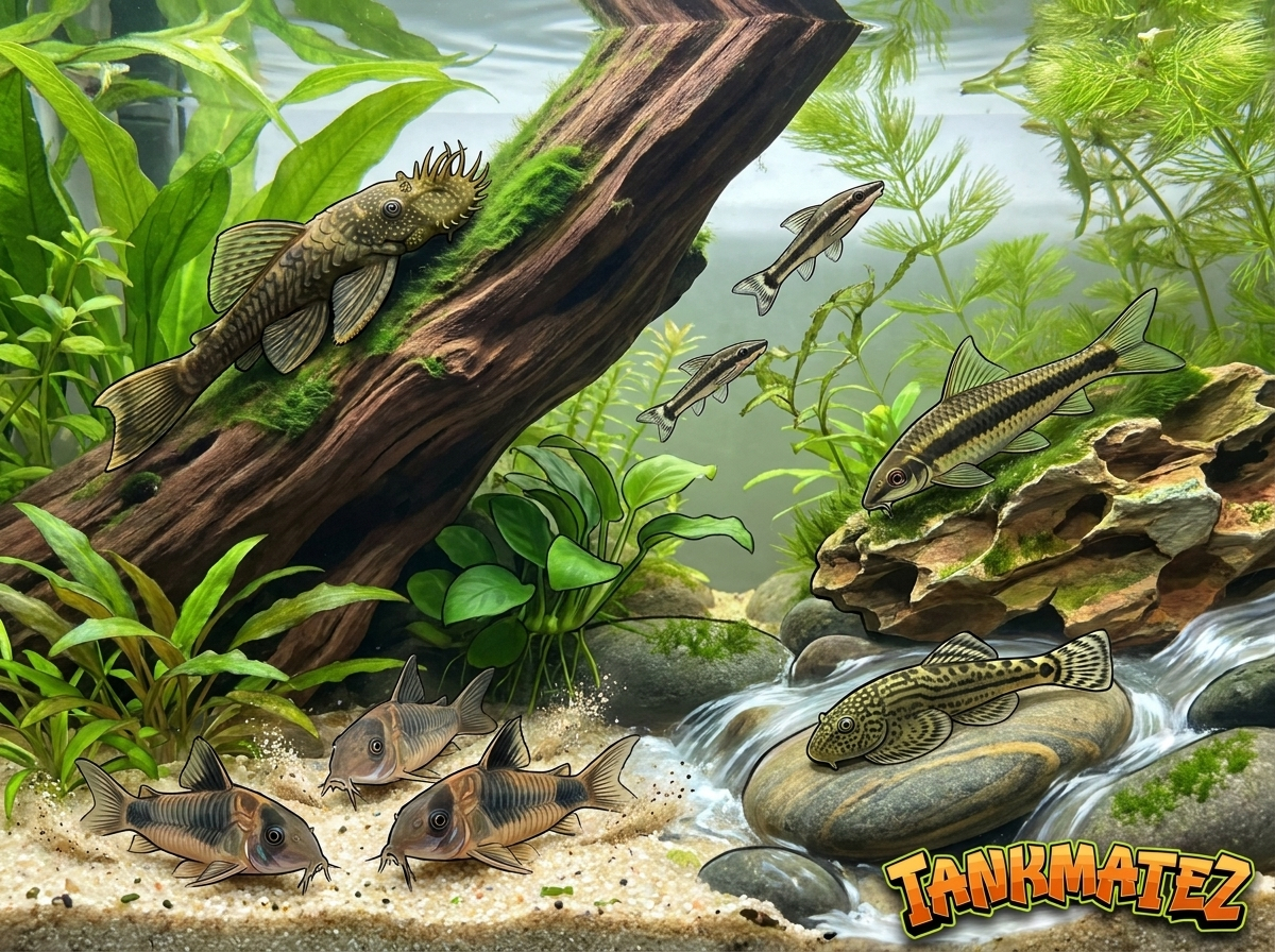 what are the fish that clean tanks