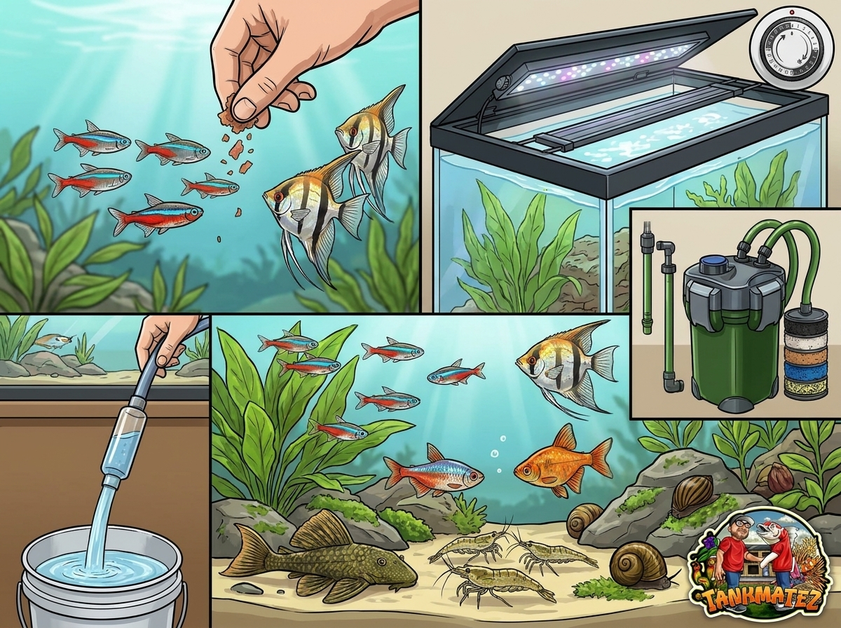 Fish That Clean the Aquarium