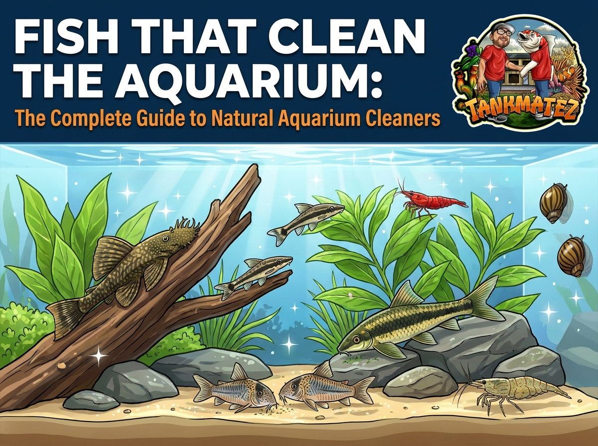 Fish That Clean the Aquarium: The Complete Guide to Natural Aquarium Cleaners 